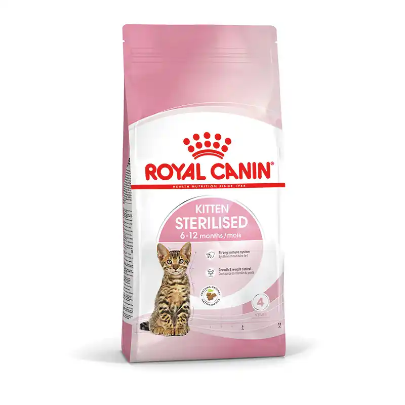 Solange Der Vorrat Reicht ROYAL CANIN FHN KITTEN Sterilised 400g Katzentrockenfutter